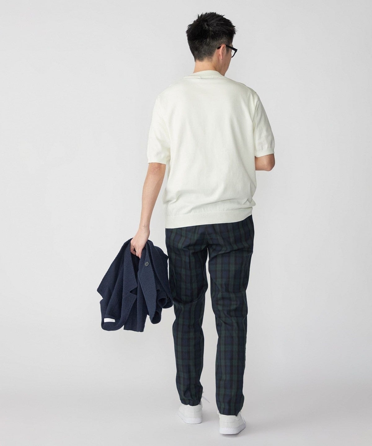 SHIPS: CORDURA(R) TEXBRID(R) モックネック ニット Tシャツ