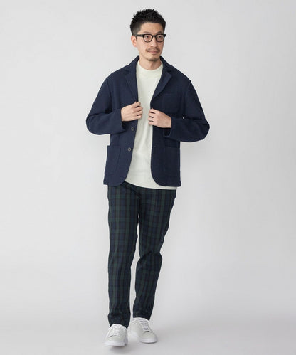 SHIPS: CORDURA(R) TEXBRID(R) モックネック ニット Tシャツ