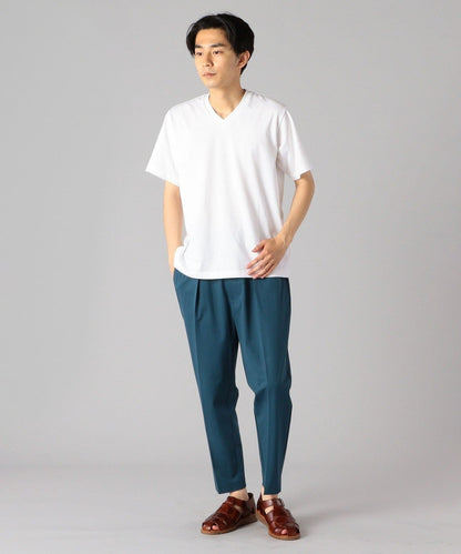 SHIPS: 抗菌・防臭 NANO-FINE（R） コットン Vネック Tシャツ