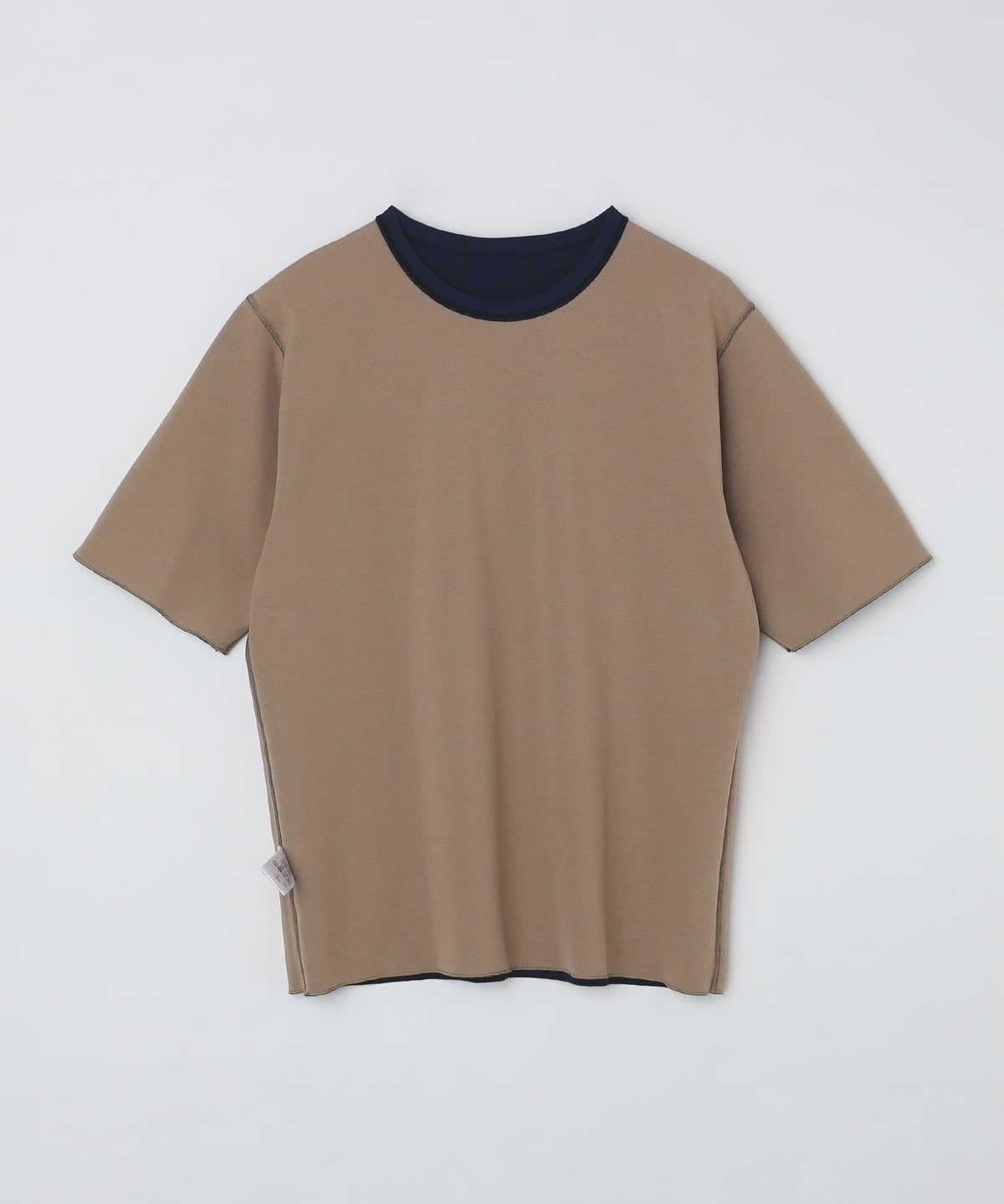 SHIPS: リバーシブル クルーネック Tシャツ