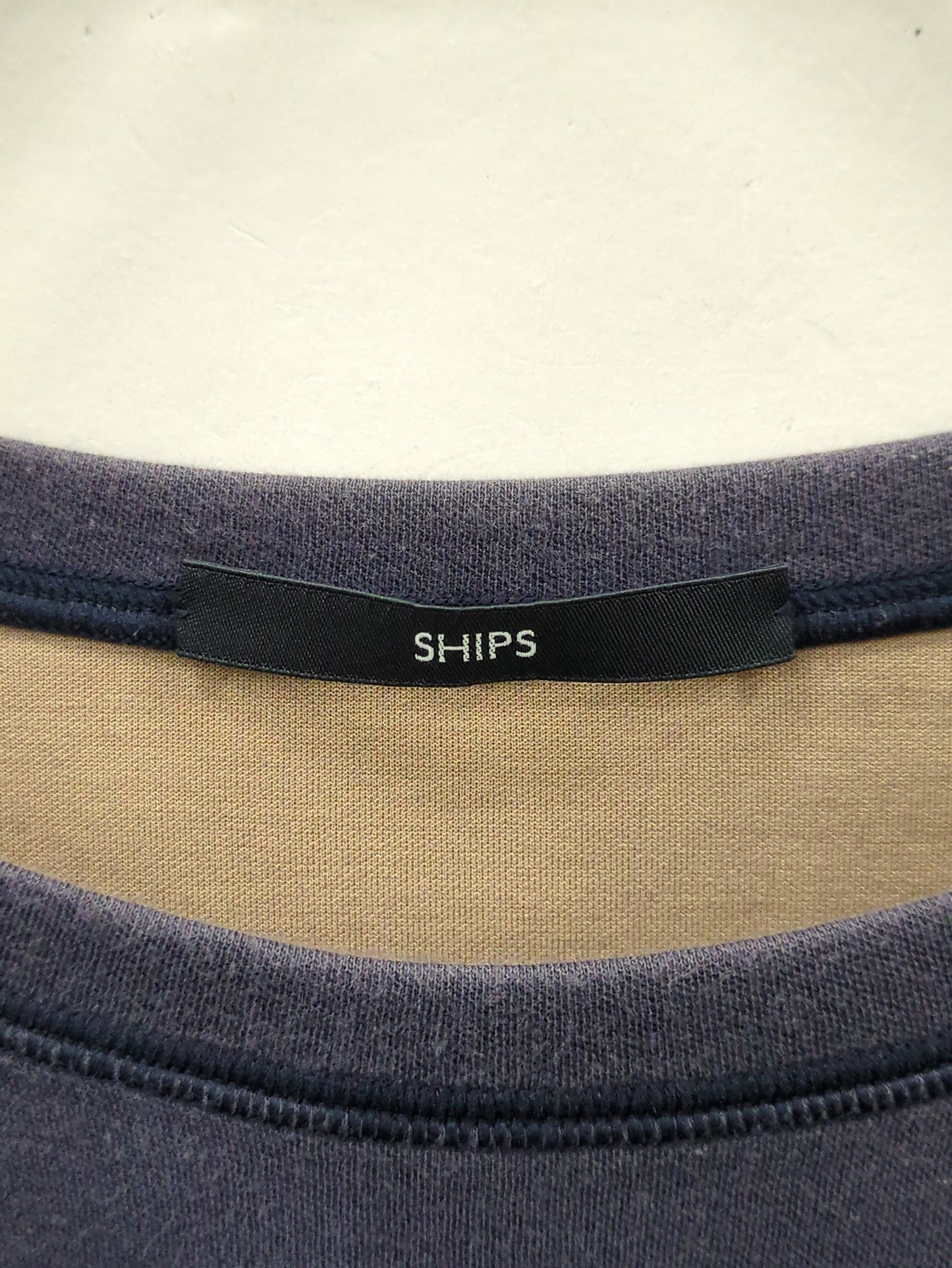 SHIPS: リバーシブル クルーネック Tシャツ