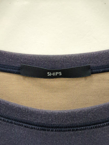 SHIPS: リバーシブル クルーネック Tシャツ