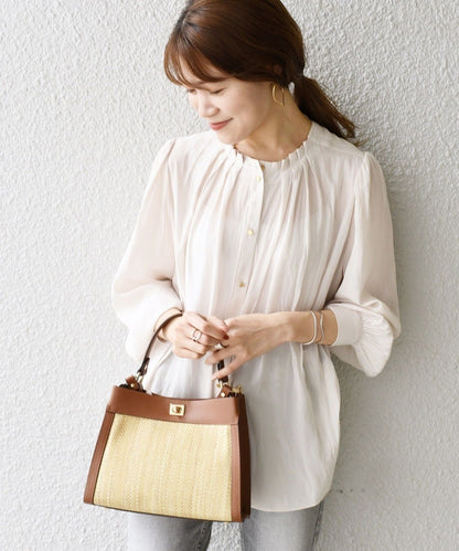 〈抗菌・防臭加工〉カッセンタックブラウス