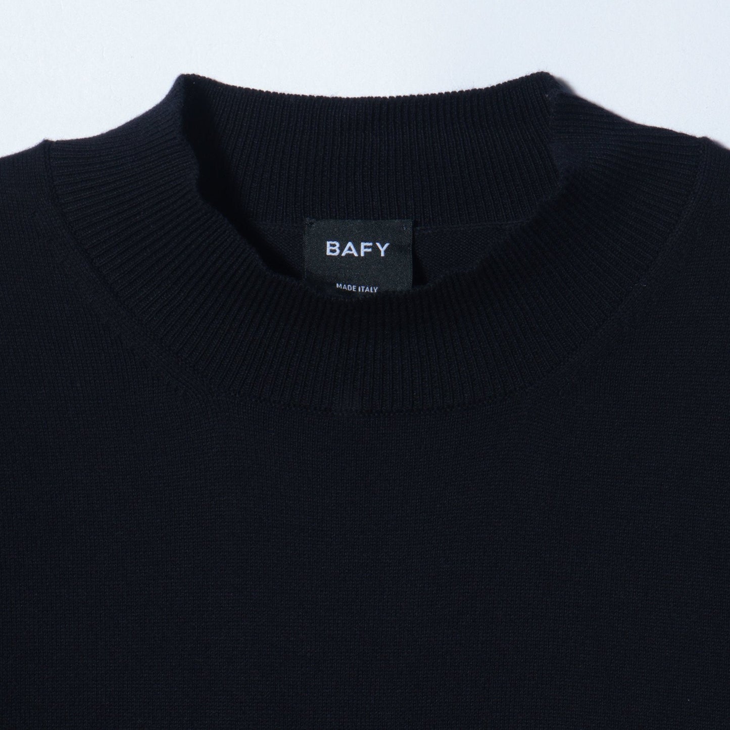 【SHIPS別注】BAFY:モックネック ニットT