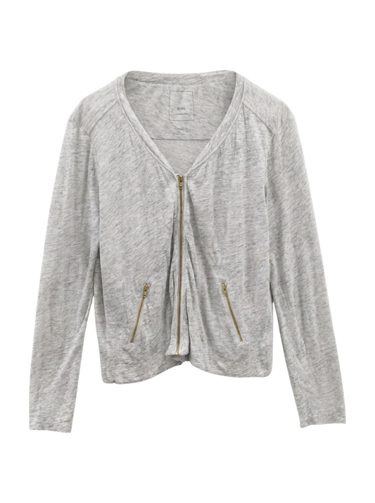 LNN JERSEY V-ZIP BLUSON