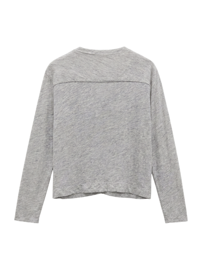 LNN JERSEY V-ZIP BLUSON