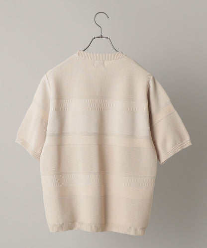 SHIPS: japan quality AMOSSA(R) リンクス ニットTシャツ