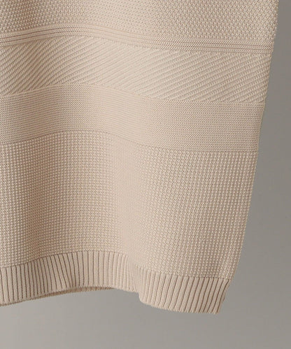 SHIPS: japan quality AMOSSA(R) リンクス ニットTシャツ