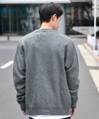 【SHIPS別注】ROBERTO COLLINA: リラックス モヘヤ カーディガン