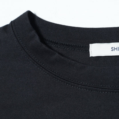 〈手洗い可能〉シアー コンビ プルオーバー ロング スリーブ