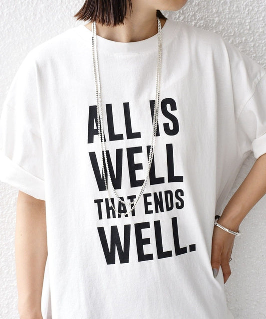 【SHIPS別注】81BRANCA:5分袖 ロゴ TEE 24SS