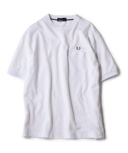 FRED PERRY: SHIPS別注 ピケ ポケット Tシャツ