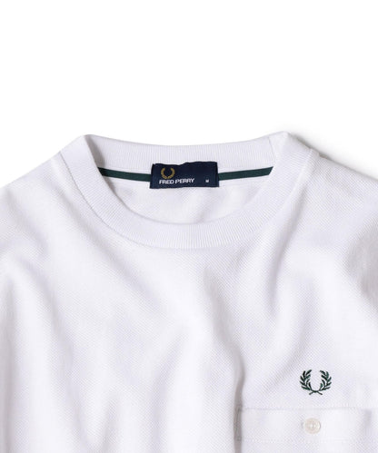 FRED PERRY: SHIPS別注 ピケ ポケット Tシャツ