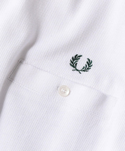 FRED PERRY: SHIPS別注 ピケ ポケット Tシャツ