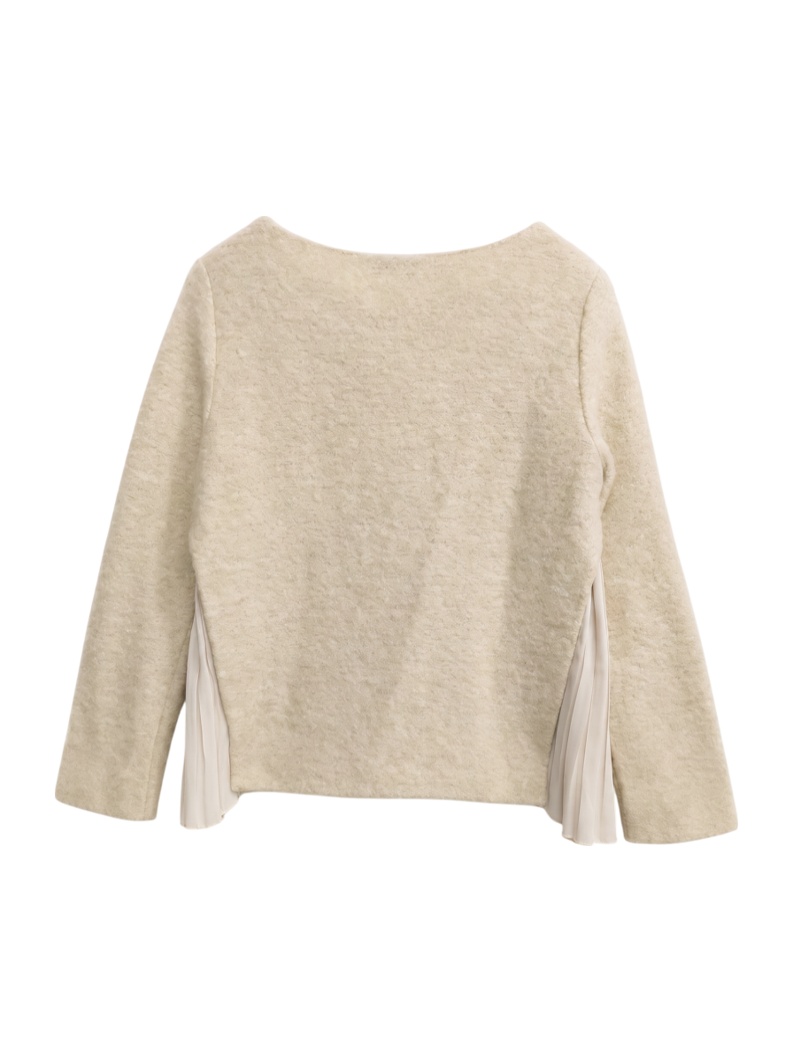 SHIPS:SAIDE PLEATS SLIVER BL