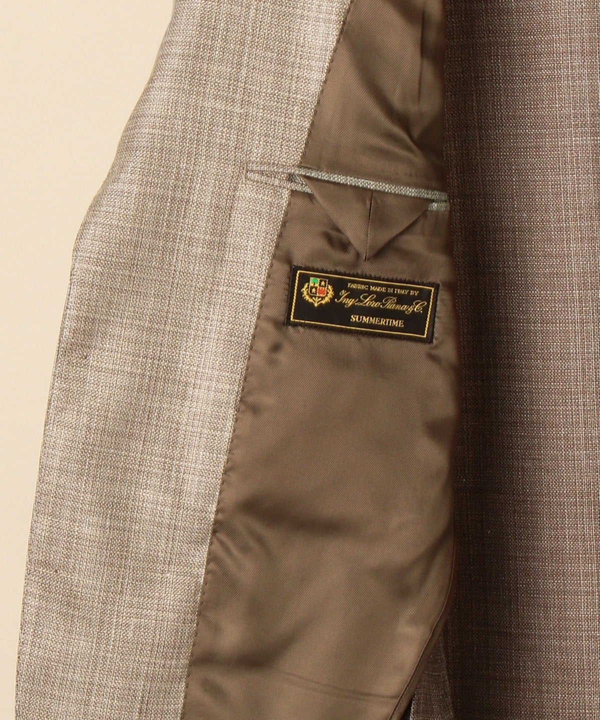 SHIPS: ＜テレワーク対応可能＞LORO PIANA FABRIC  サマータイム ソリッド ジャケット
