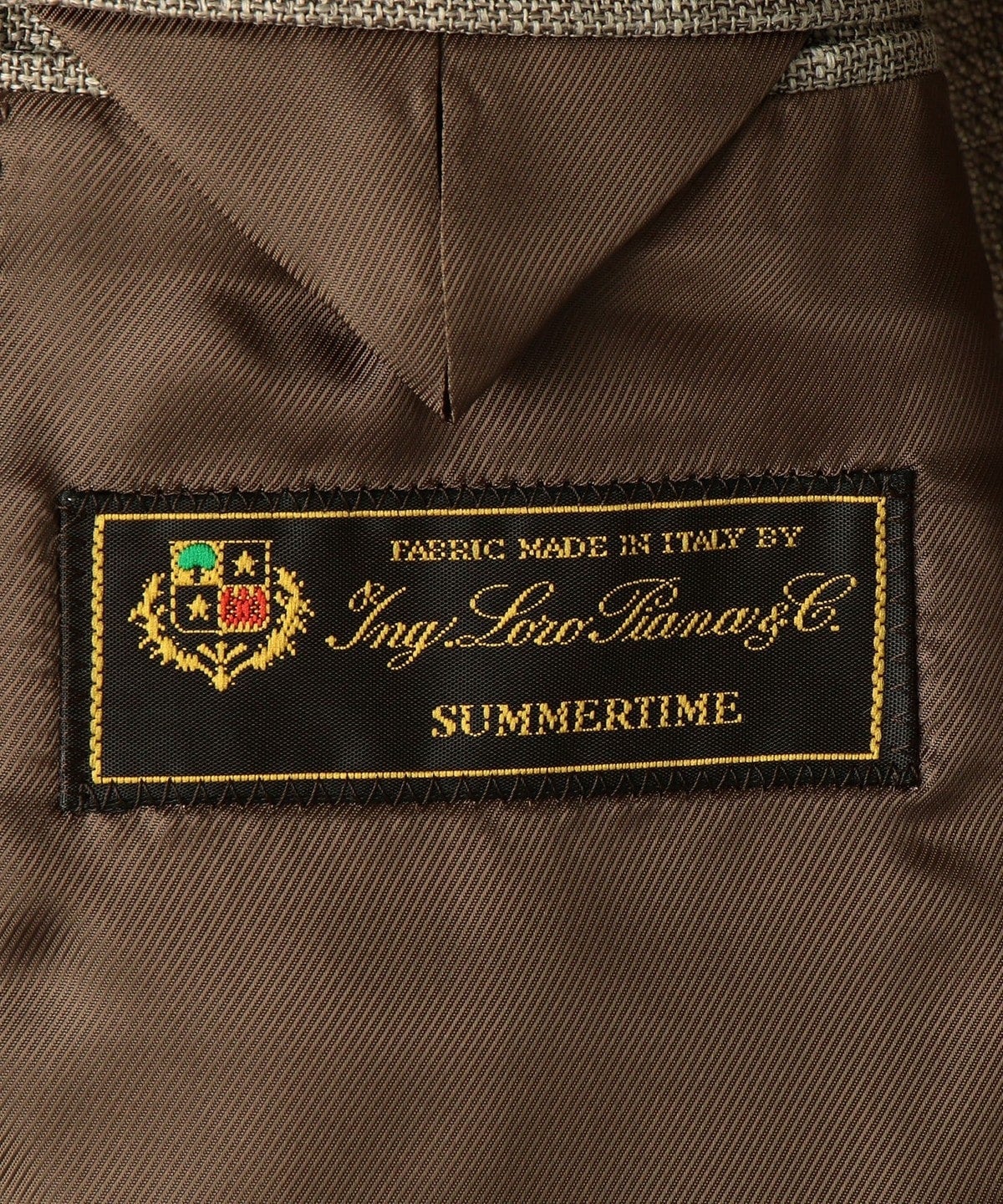 SHIPS: ＜テレワーク対応可能＞LORO PIANA FABRIC  サマータイム ソリッド ジャケット
