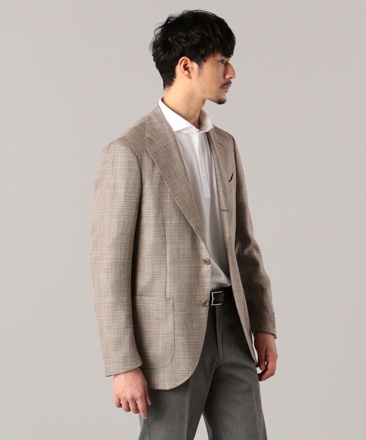 SHIPS: ＜テレワーク対応可能＞LORO PIANA FABRIC  サマータイム ソリッド ジャケット