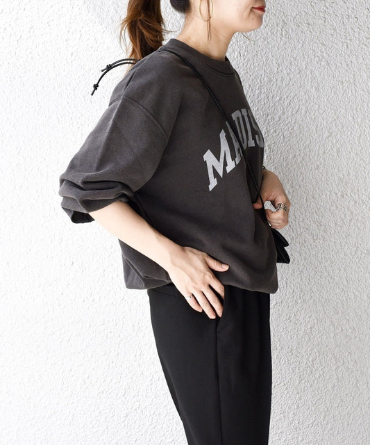 Odub:ヴィンテージ加工カットオフプルオーバー