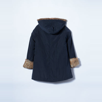 RABIT FUR LINER COAT 14FW