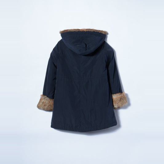 RABIT FUR LINER COAT 14FW