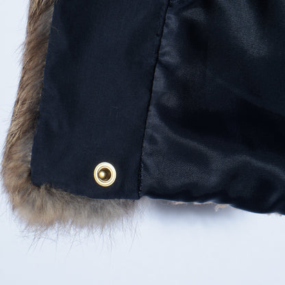 RABIT FUR LINER COAT 14FW