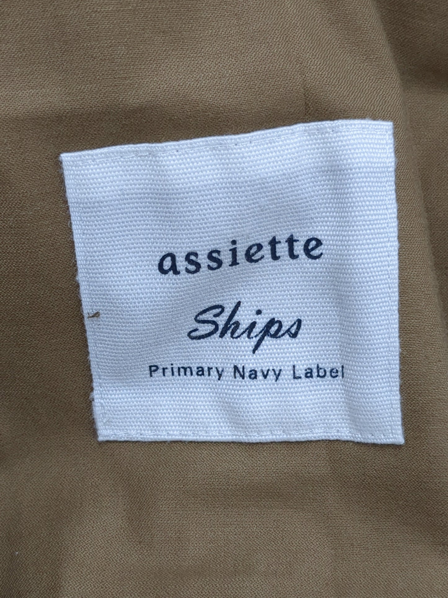 【SHIPS別注】assiette:〈手洗い可能〉3WAYジレワンピース