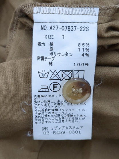 【SHIPS別注】assiette:〈手洗い可能〉3WAYジレワンピース