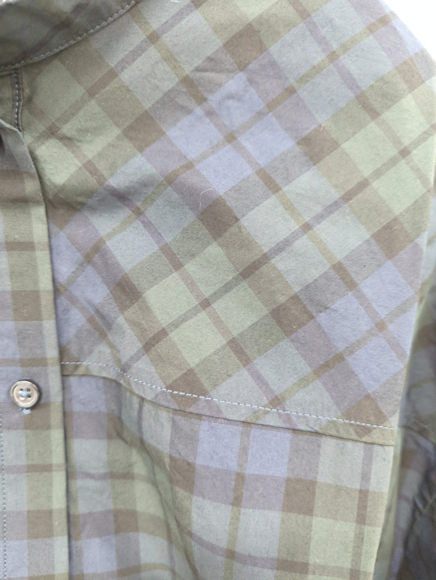 SHIPS Primary Navy Label:〈洗濯機可能〉ブラック ウォッチ シャツ