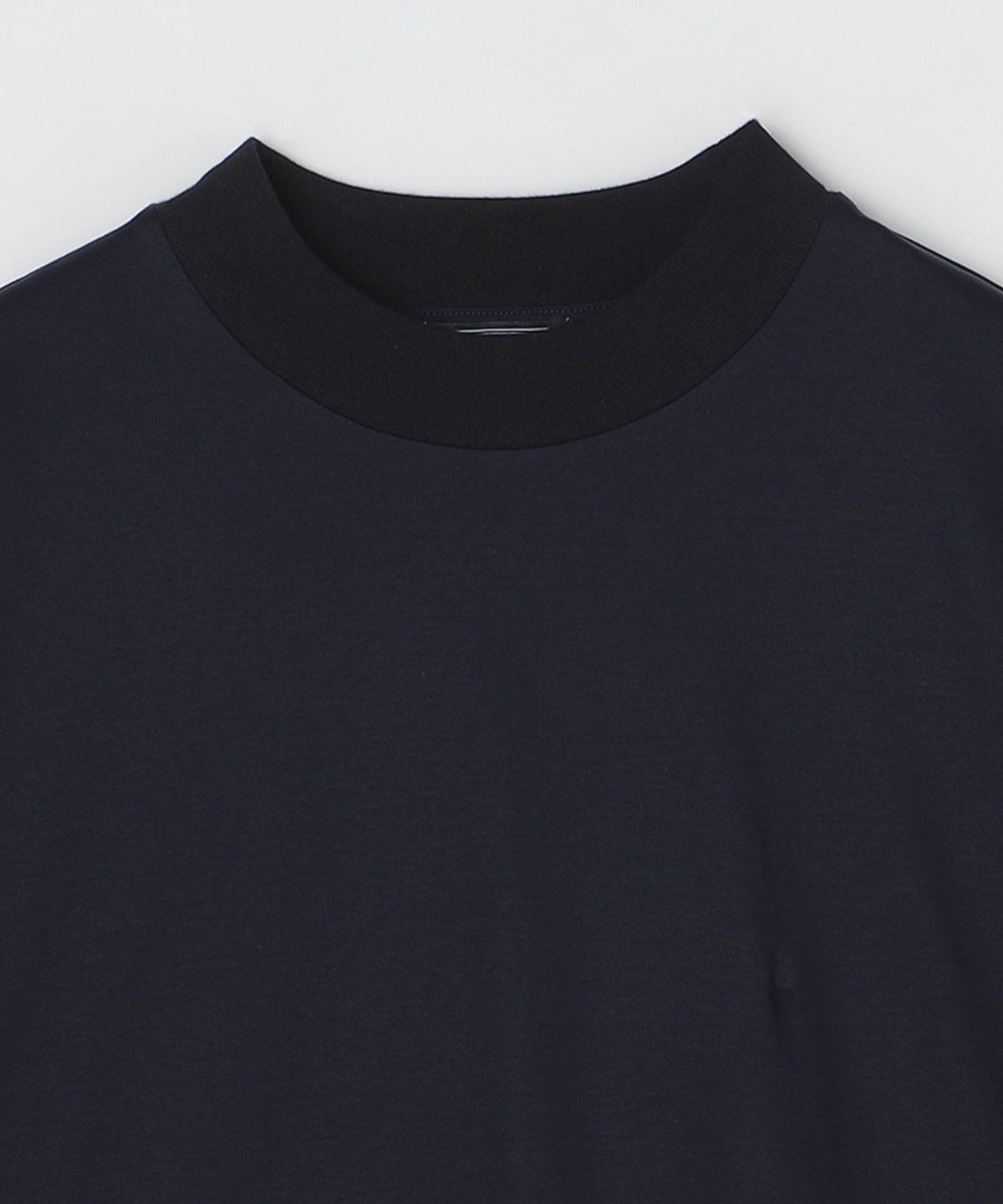 SHIPS: ALBINI モックネック ショートスリーブ Tシャツ