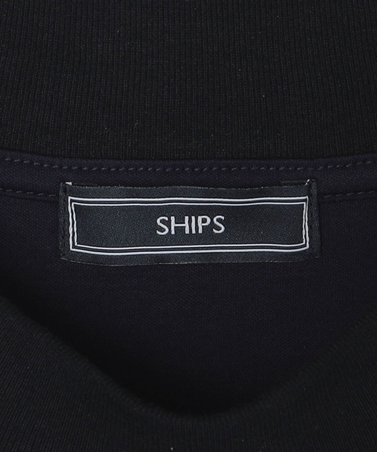 SHIPS: ALBINI モックネック ショートスリーブ Tシャツ