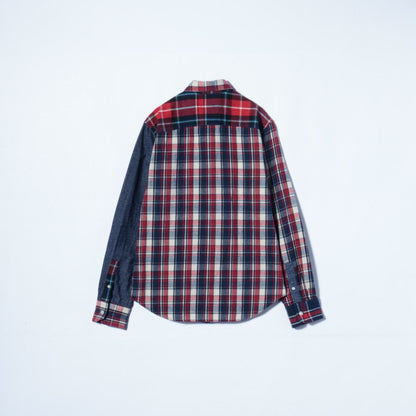 SHIPS JET BLUE:RE BUILD SHIRT REG