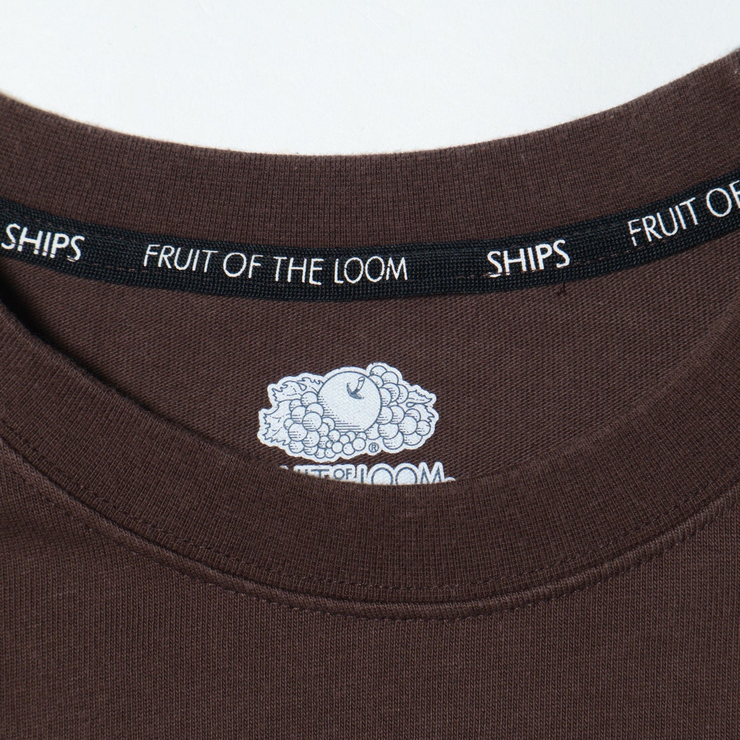 【FRUIT OF THE LOOM×SHIPS】ボックス ヘビー Tシャツ