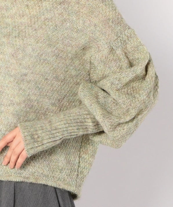 08sircus:モヘアグリッターヤーンニット