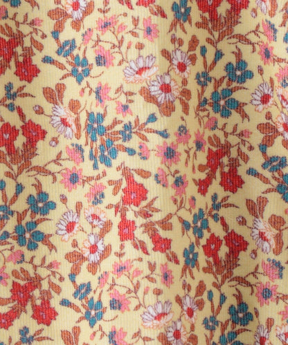 SHIPS KIDS:リバティ リブ レイヤード プルオーバー(100〜130cm)