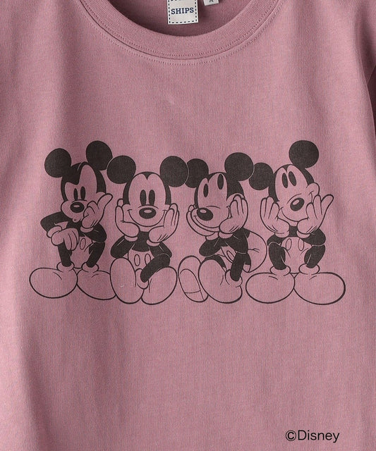SHIPS KIDS:＜ミッキーマウス＞TEE(100〜145cm)