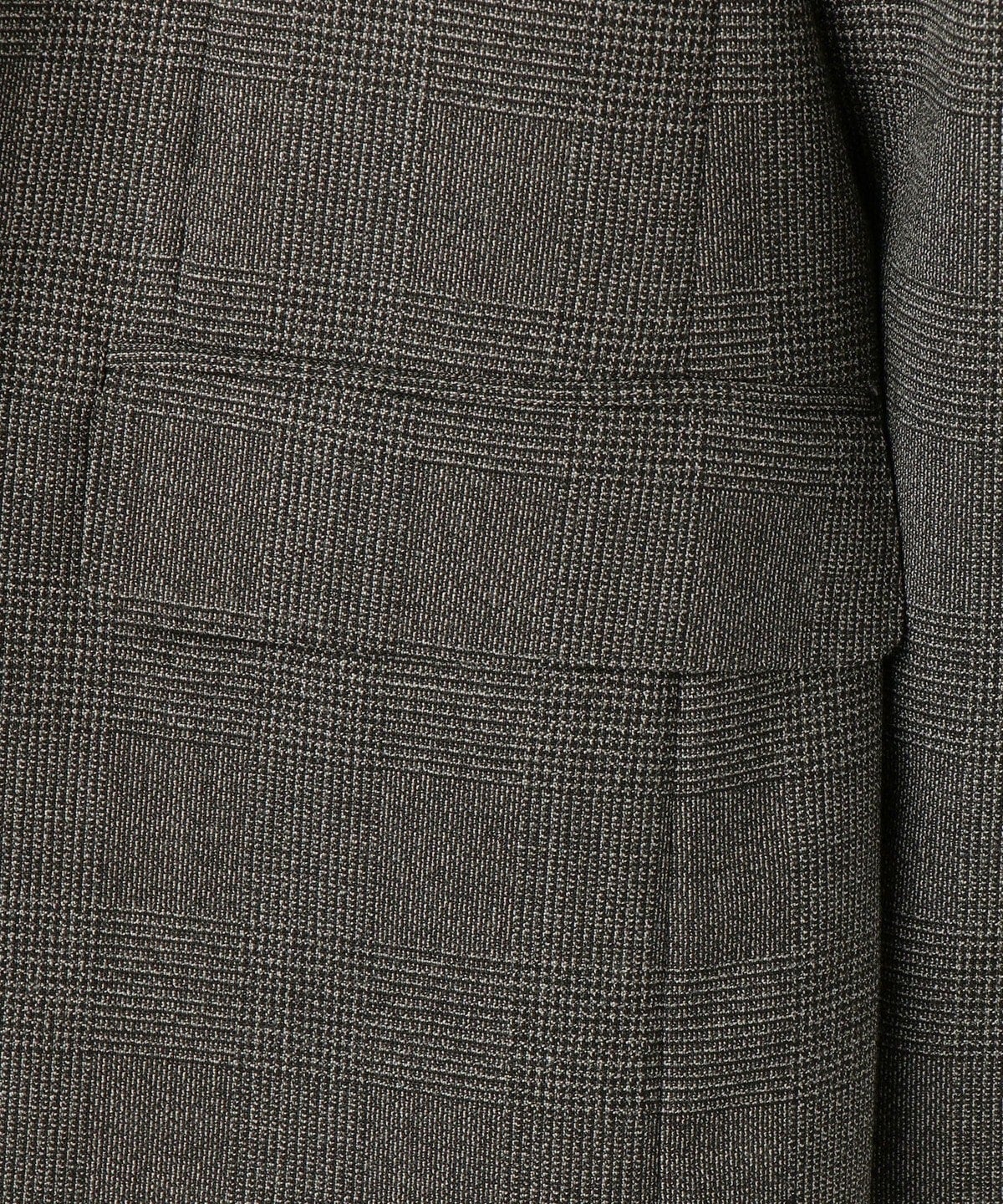 VALDITARO: グレンチェック ワンプリーツ スーツ