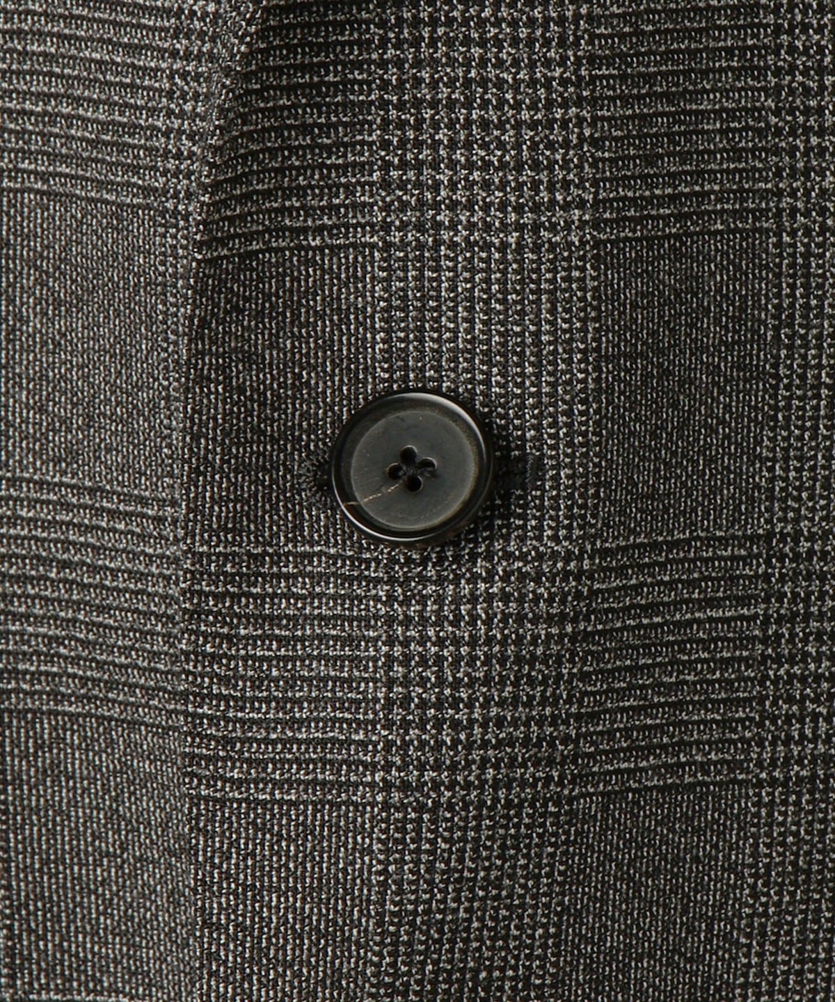 VALDITARO: グレンチェック ワンプリーツ スーツ