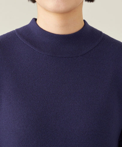 quaranciel:〈手洗い可能〉フェイクレイヤード ニット  ロング ワンピース