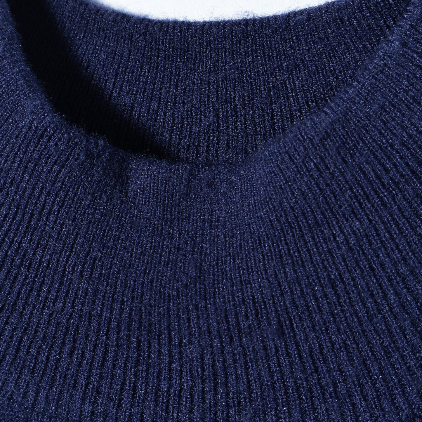 quaranciel:〈手洗い可能〉フェイクレイヤード ニット  ロング ワンピース