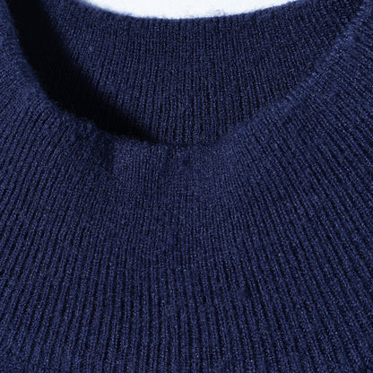 quaranciel:〈手洗い可能〉フェイクレイヤード ニット  ロング ワンピース