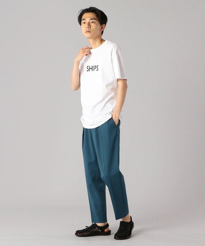 SHIPS:【一部WEB限定カラー】SHIPSロゴ エンブロイダリー Ｔシャツ