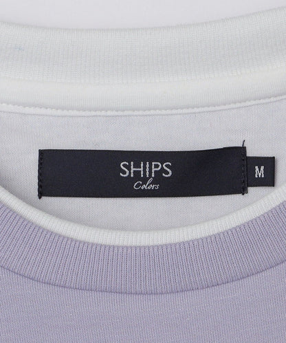 SHIPS Colors:〈洗濯機可能〉フェイクレイヤード クルーネック ショートスリーブ