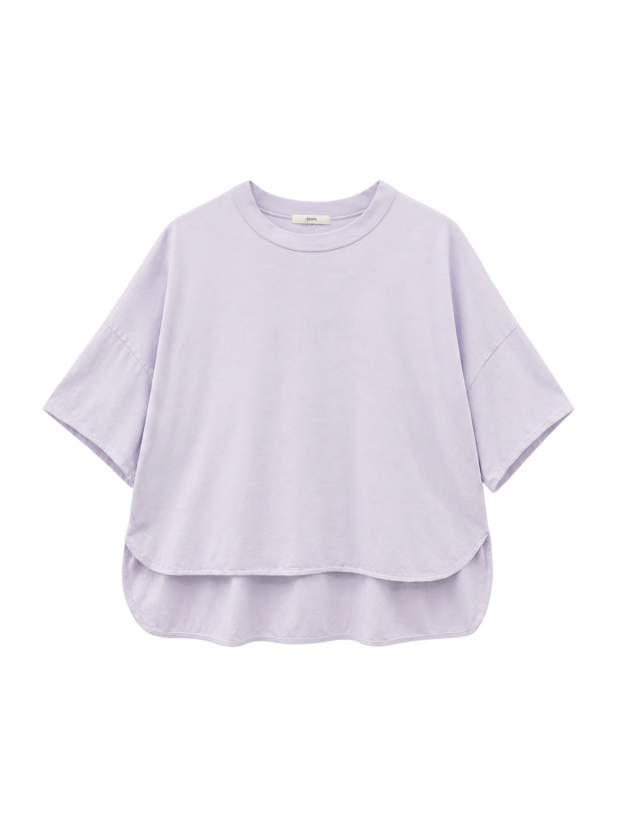 〈洗濯機可能〉バック フリル 半袖 Tシャツ