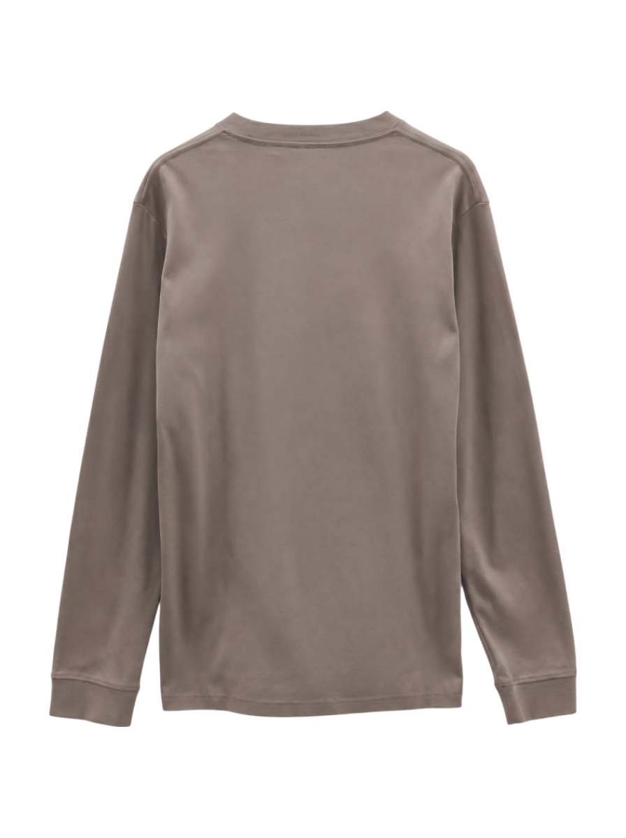 SHIPS Colors:シルケット コットン クルーネック Tシャツ (ロンT)