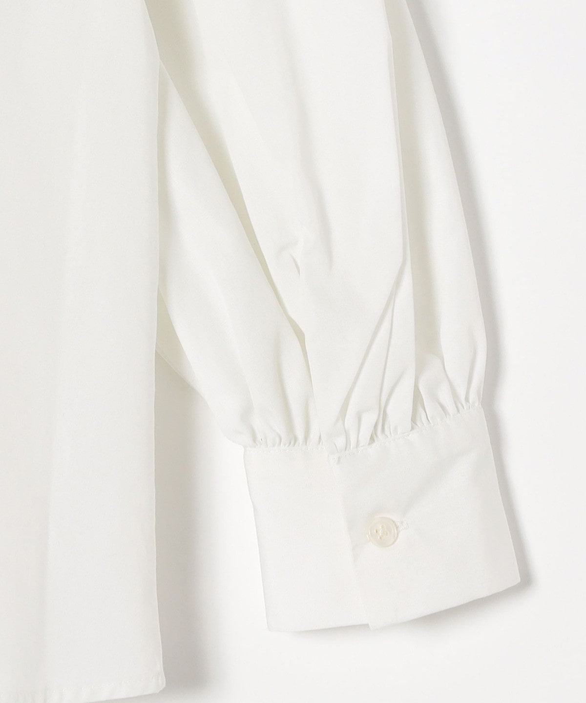 SHIPS any:〈洗濯機可能〉REPREVE スタンドカラー フレア シャツ