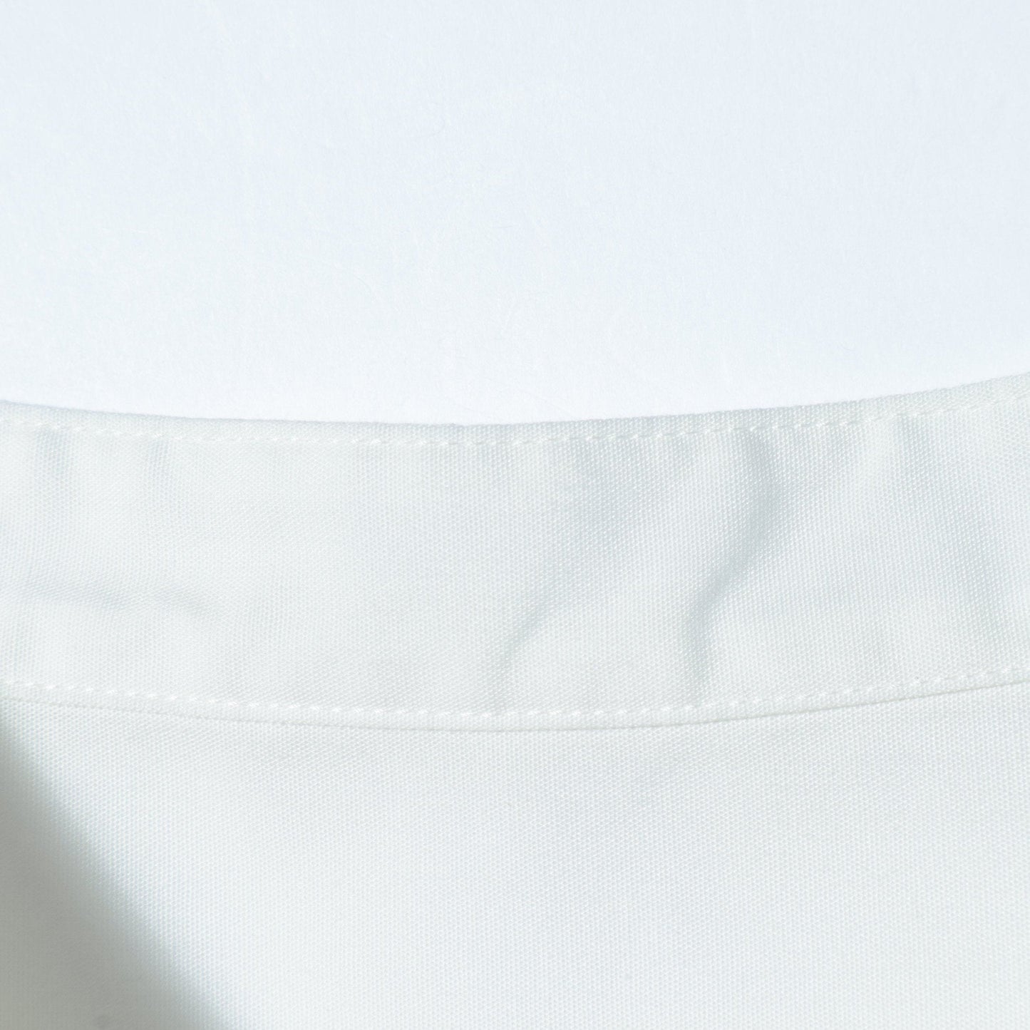 SHIPS any:〈洗濯機可能〉REPREVE スタンドカラー フレア シャツ