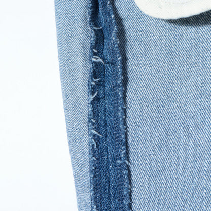 SHIPS any:〈ウォッシャブル〉センタークリース デニム パンツ［SHIPS any DENIM］