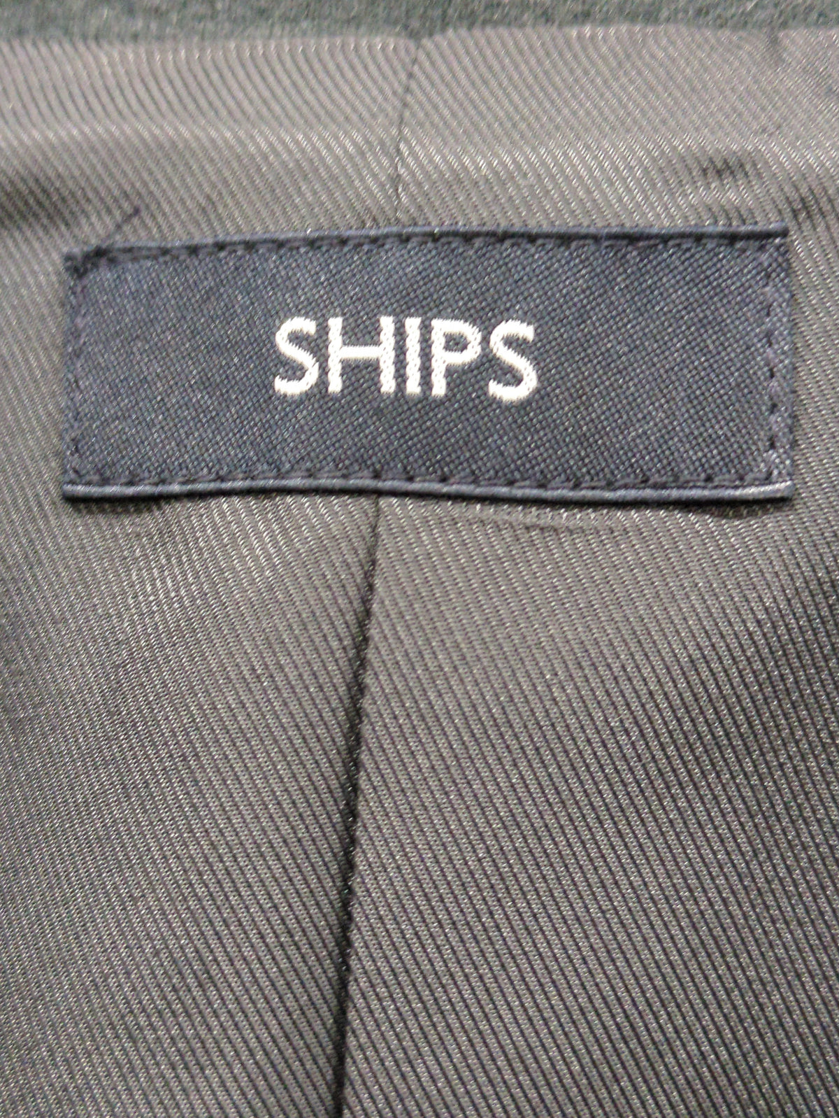【WEB限定】SHIPS: リラックスフィット ポリメルトン ジャージー ダブルブレスト Pコート