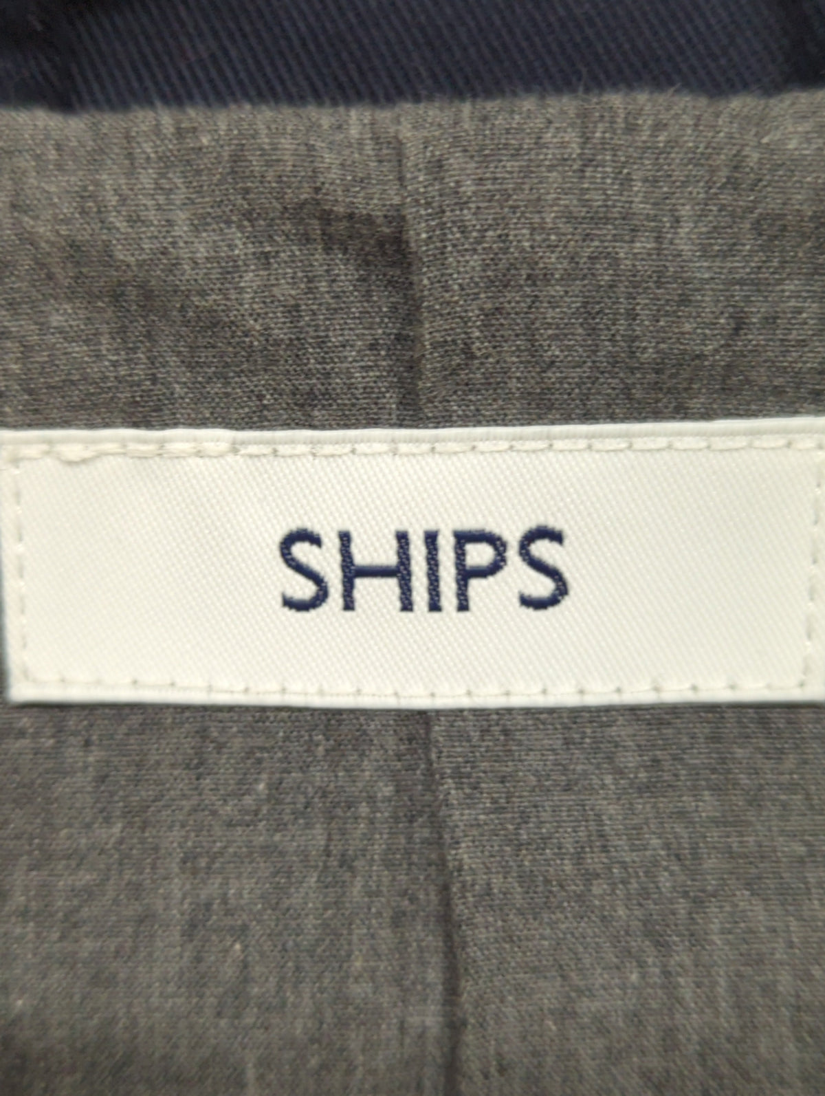SHIPS: ツイル エアータッチ カバー ジャケット